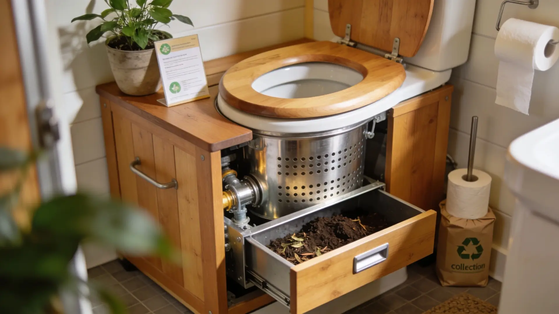 composting toilet system - Managing Waste and Sanitation