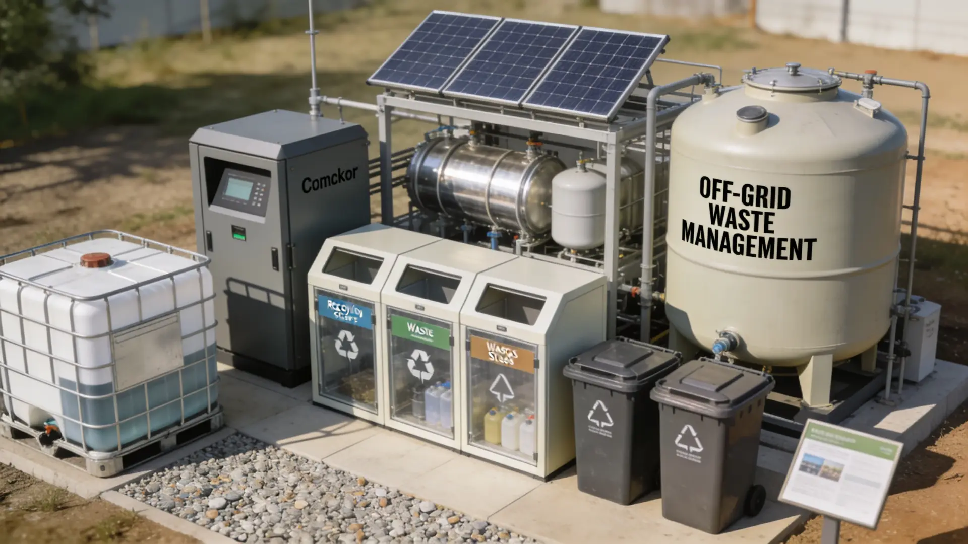 off-grid waste management system - Waste Management Strategies