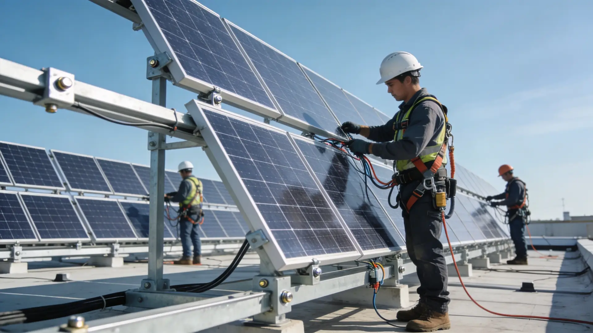 solar panel installation - Solar Power: The Largest Single Investment