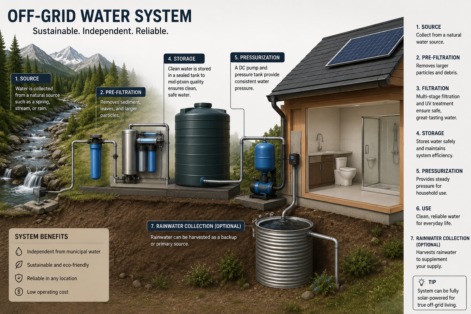 Off-Grid Water System Setup for Beginners (Step-by-Step) - Off Grid Lore