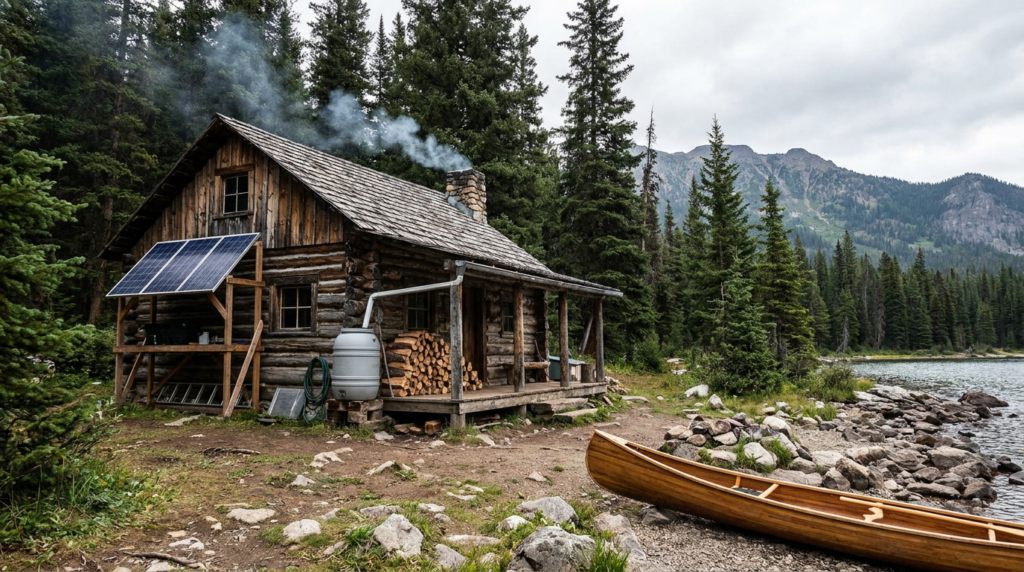 Off-Grid Cabin
