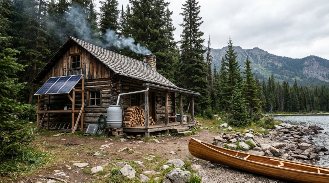Off-Grid Cabin