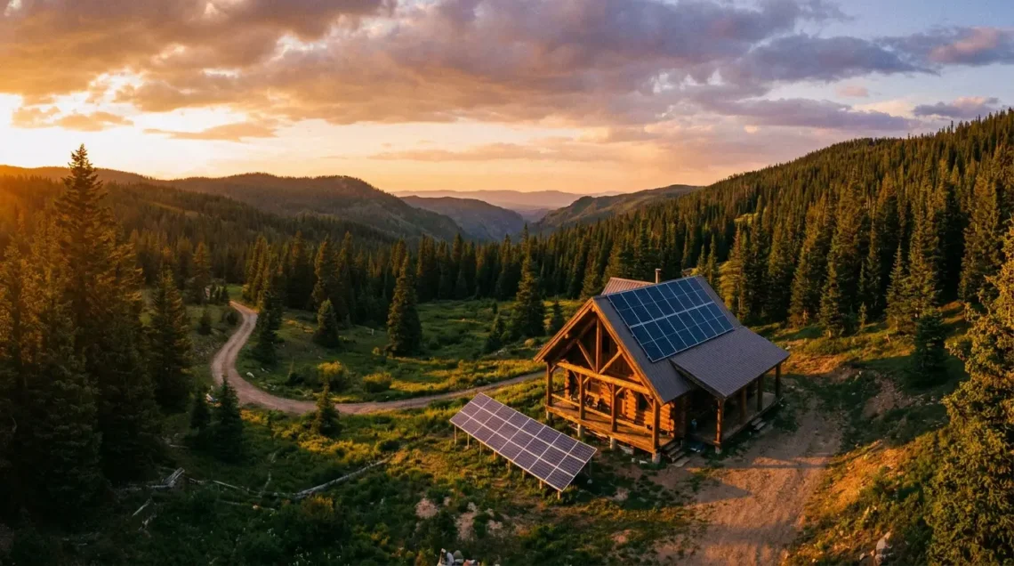 Best States for Off - featured visual guide for Best States for Off-Grid Living in the U.S. (Laws & Cost)