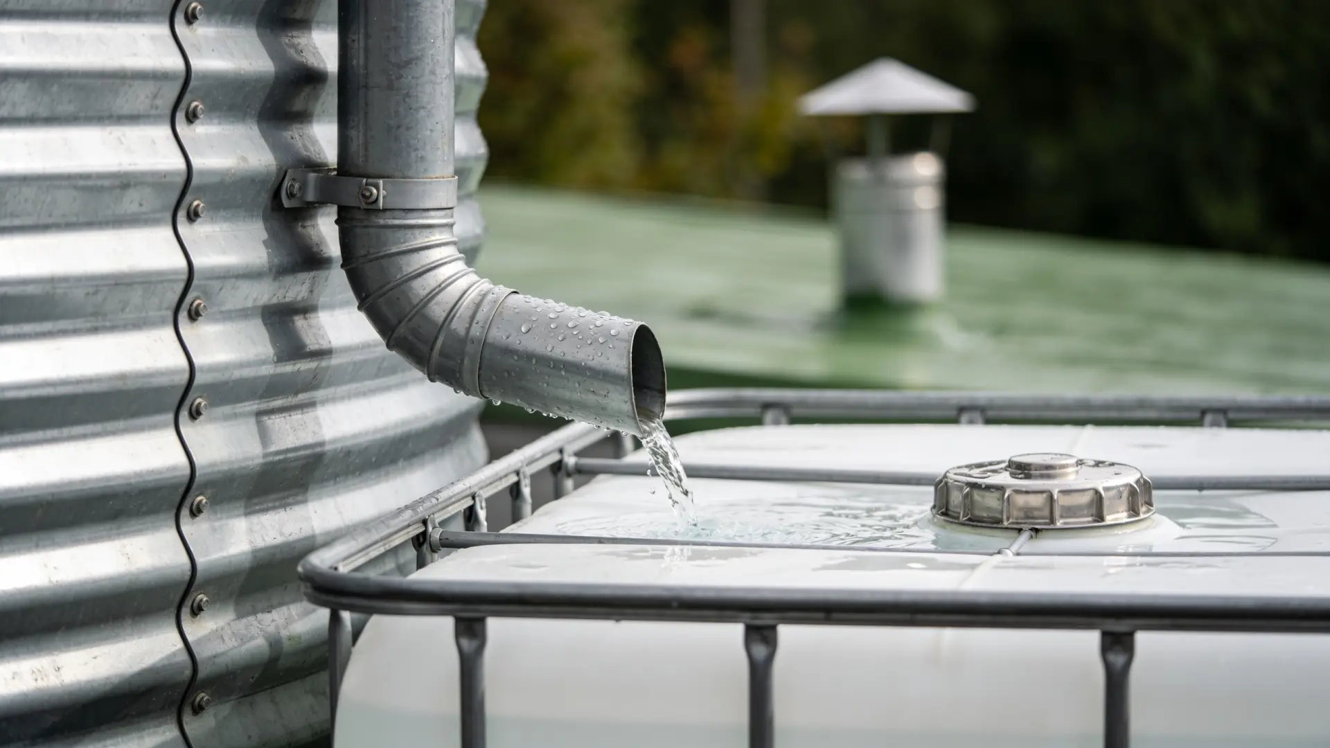 rainwater collection tank - Water Sourcing and Storage Solutions