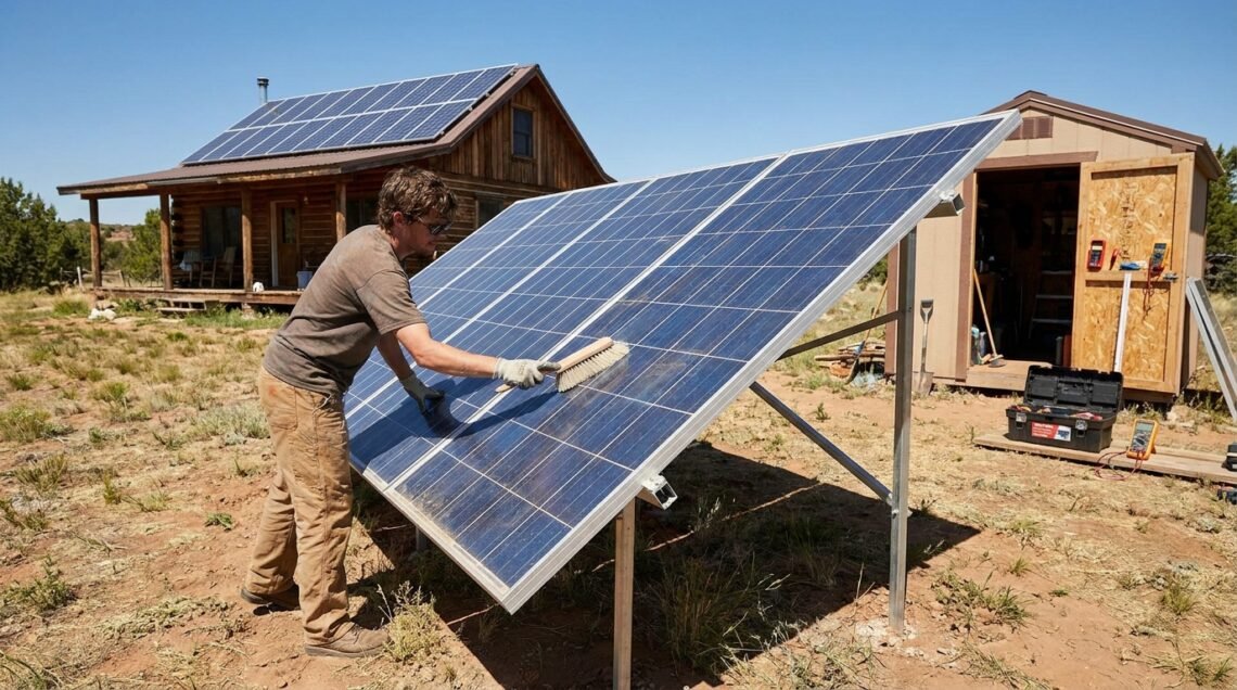 Off-Grid Solar Maintenance