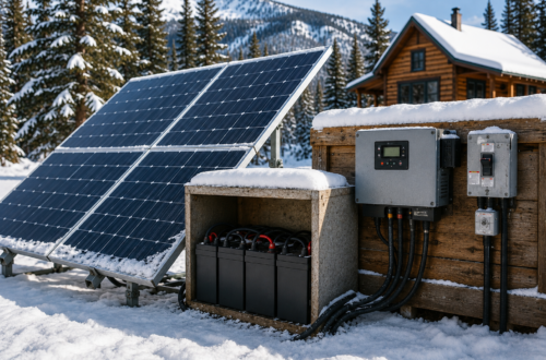 Winterize an Off-Grid Solar System