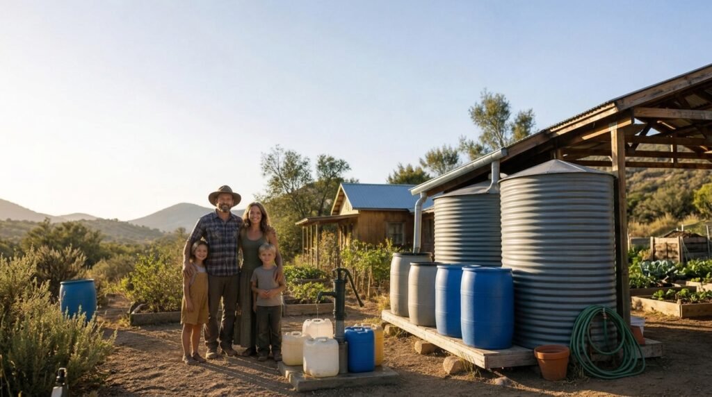 How Much Water Does an Off-Grid Family Need