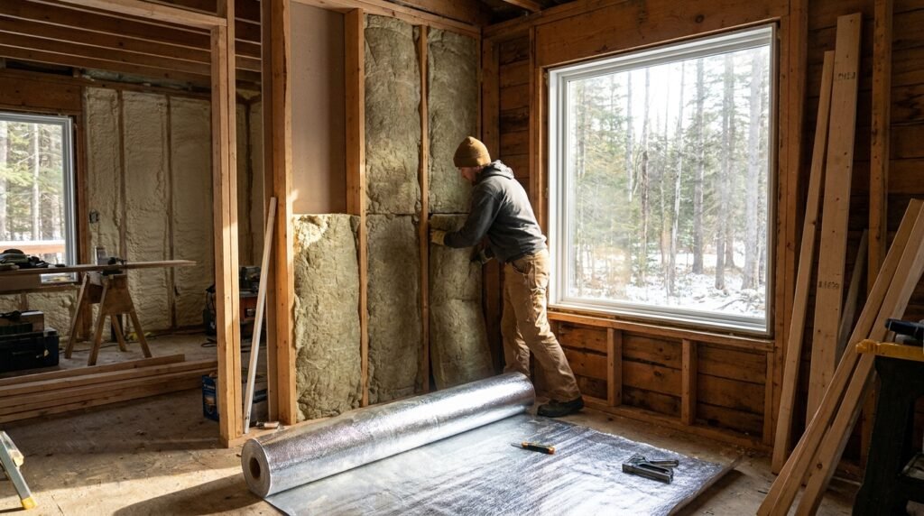 How to Insulate a Cabin