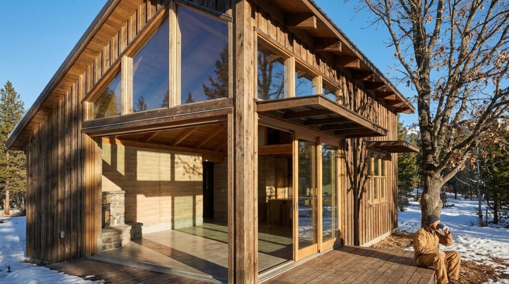 Passive Solar Cabin